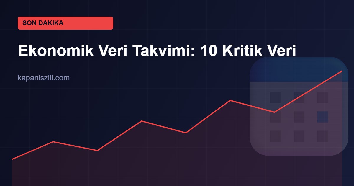 ekonomik veri takvimi