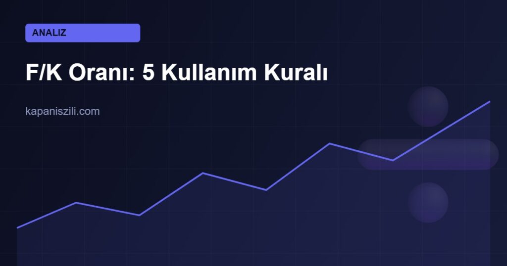 f/k oranı