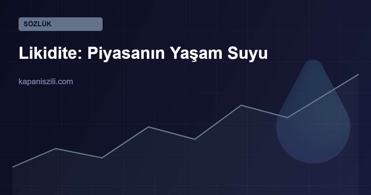 likidite nedir
