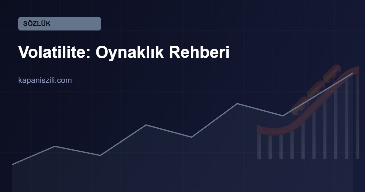 volatilite nedir